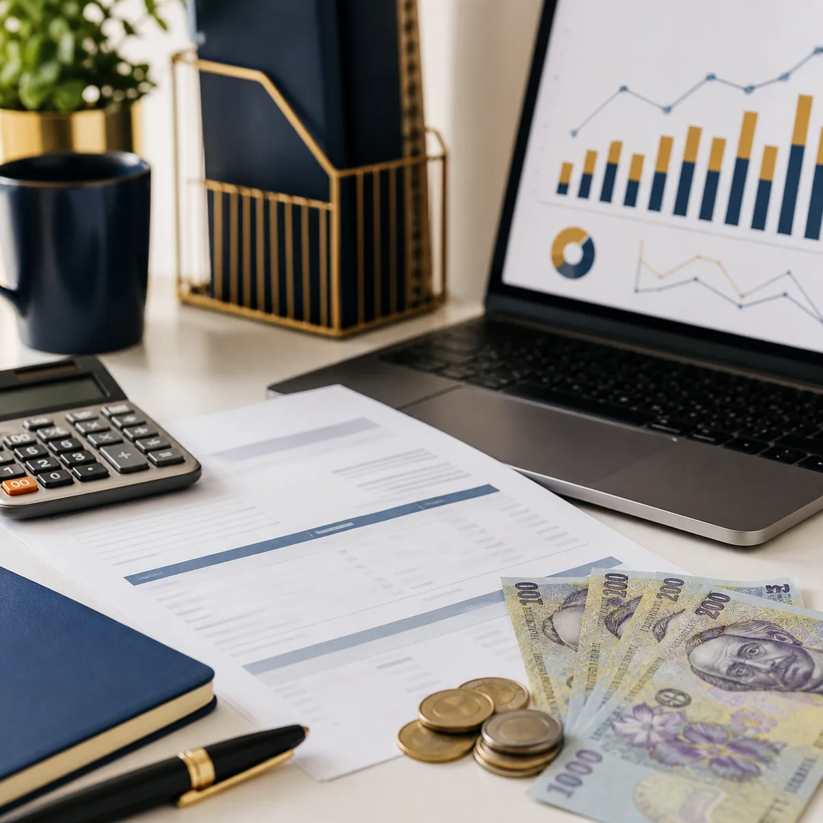 Calculator și documente pentru conversia salariului între lei și euro