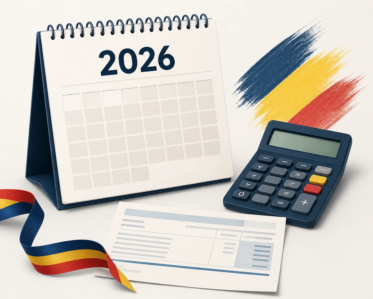Calendar 2026, calculator și elemente de salarizare